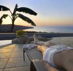 Poolside ocean view